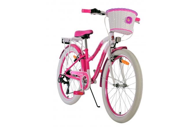 Volare Lovely children's bike - Girls - 24 inch - Pink - 7 Gears