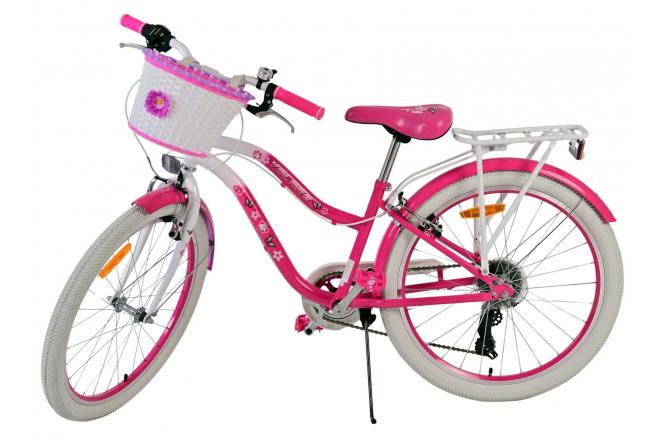Volare Lovely children's bike - Girls - 24 inch - Pink - 7 Gears