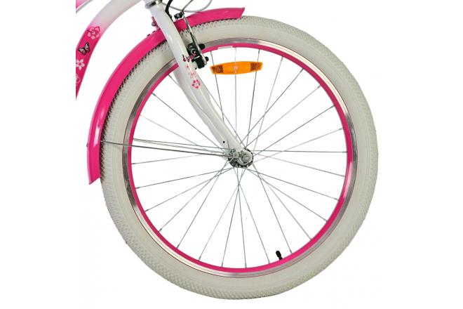 Volare Lovely Children's bike - Girls - 24 inch - Pink- Two hand brakes