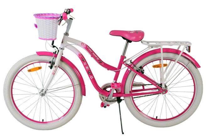 Volare Lovely Children's bike - Girls - 24 inch - Pink- Two hand brakes