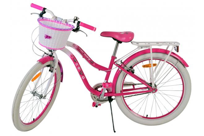 Volare Lovely Children's bike - Girls - 24 inch - Pink- Two hand brakes