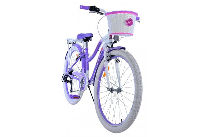 Volare Lovely Children's bike - Girls - 26 inches - Purple - 7 speed