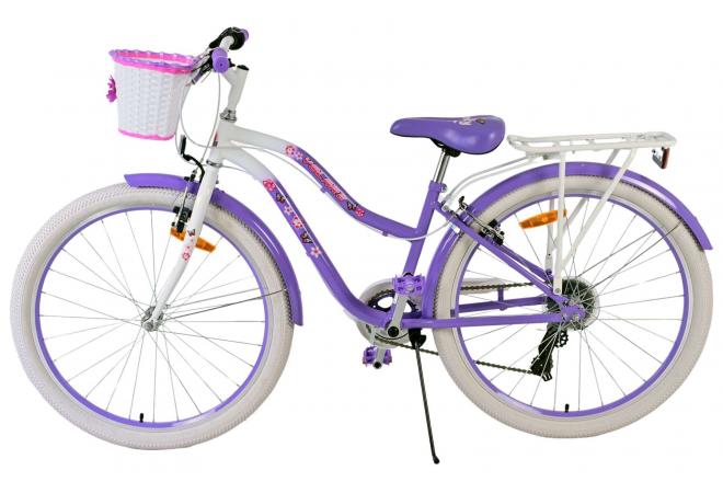 Volare Lovely Children's bike - Girls - 26 inches - Purple - 7 speed