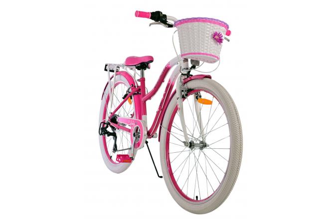 Volare Lovely Children's bike - Girls - 26 inches - Pink - 7 speed