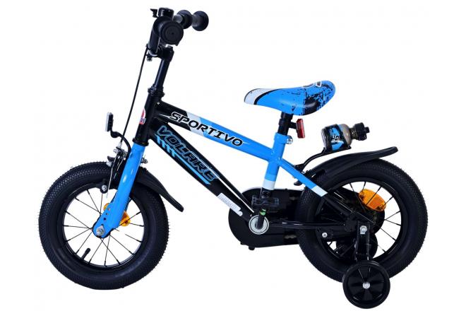 Volare Sportivo Kids bike - Boys - 12 inch - Blue Black