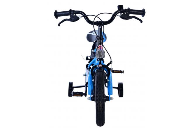 Volare Sportivo Kinderfiets - Boys - 12 inch - Blue Black - Two Hand Brakes