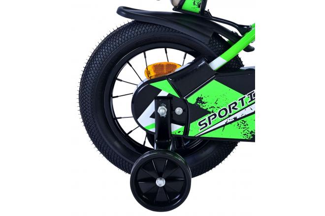 Volare Sportivo Kids bike - Boys - 12 inch - Green Black