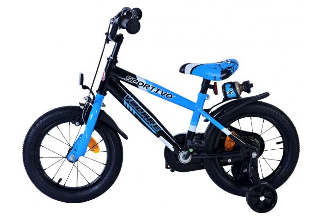 Volare Sportivo Kids bike - Boys - 14 inch - Blue Black