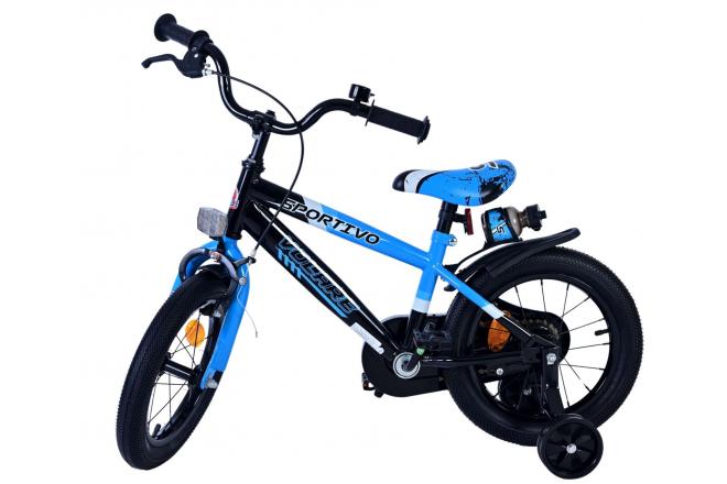 Volare Sportivo Kids bike - Boys - 14 inch - Blue Black