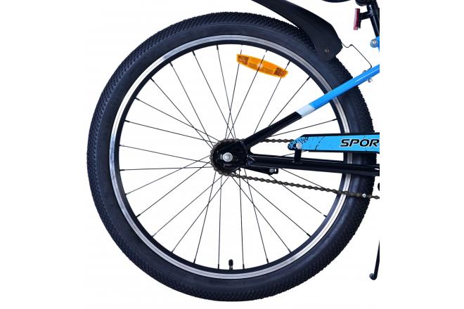 Volare Sportivo Kids bike - Boys - 24 inch - Black Blue
