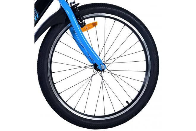 Volare Sportivo Kids bike - Boys - 24 inch - Black Blue - Two hand brakes