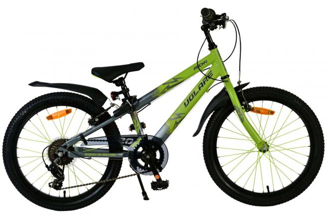 Volare Rocky Children's bike - 20 inch - 7 speed - Green/Grey