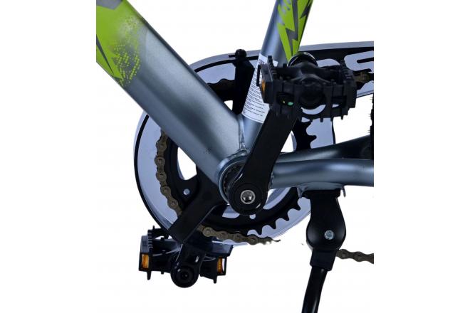 Volare Rocky Children's bike - 20 inch - 7 speed - Green/Grey