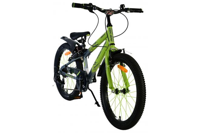 Volare Rocky Children's bike - 20 inch - 7 speed - Green/Grey