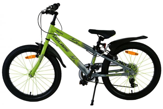Volare Rocky Children's bike - 20 inch - 7 speed - Green/Grey