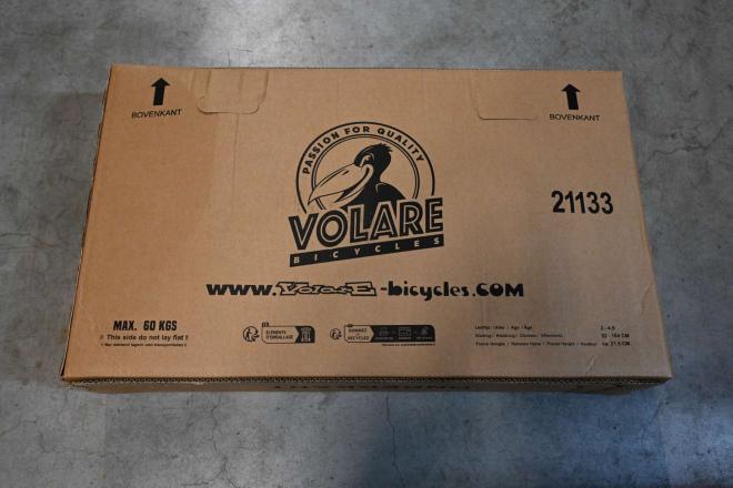 Volare Rocky Children's Bicycle - Boys - 12 inch - Grey [CLONE]