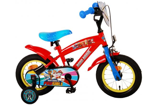 Paw Patrol Children's Bicycle - Boys - 12 inch - Red / Blue [CLONE]