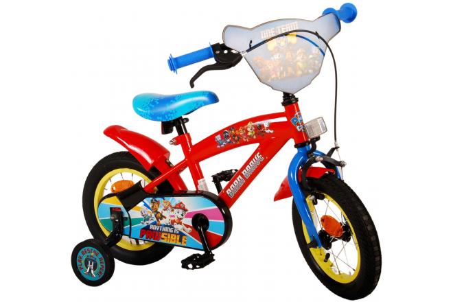 Paw Patrol Children's Bicycle - Boys - 12 inch - Red / Blue [CLONE]