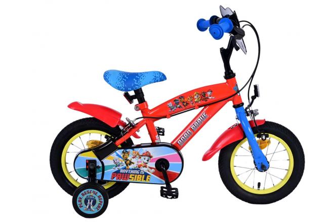 Paw Patrol Children's Bicycle - Boys - 12 inch - Blue - Two handbrakes