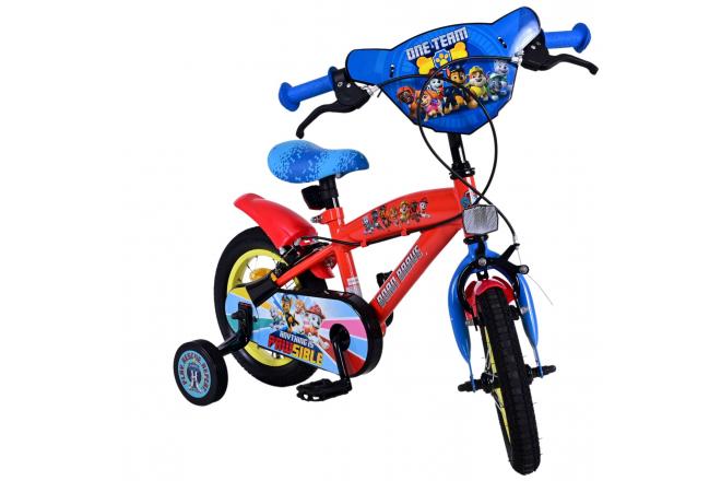 Paw Patrol Children's Bicycle - Boys - 12 inch - Blue - Two handbrakes