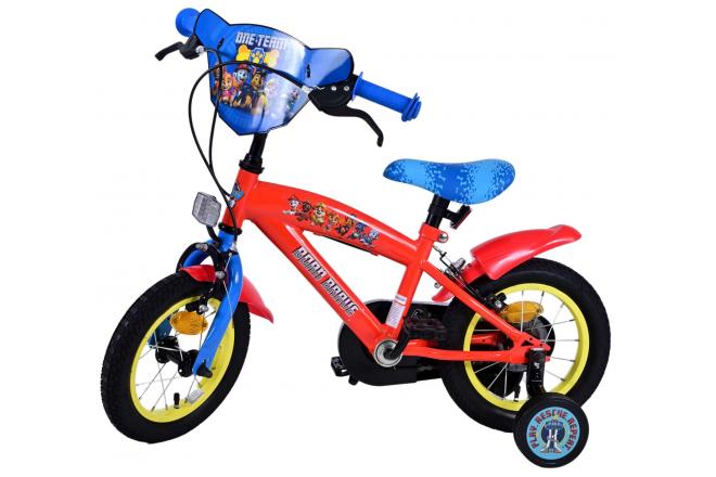 Paw Patrol Children's Bicycle - Boys - 12 inch - Blue - Two handbrakes
