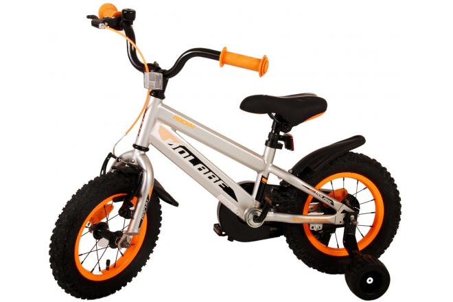 Volare Rocky Children's Bicycle - Boys - 12 inch - Grey