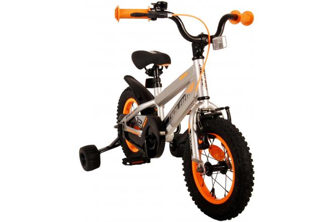 Volare Rocky Children's Bicycle - Boys - 12 inch - Grey