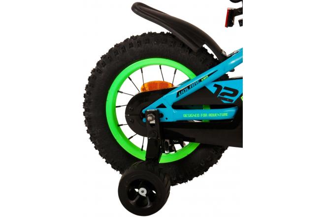 Volare Rocky Children's Bicycle - Boys - 12 inch - Green