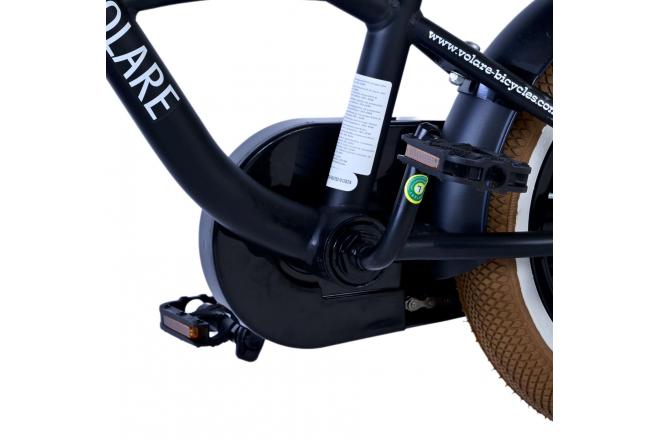 Volare Black Cruiser Children's Bicycle - Boys - 12 inch - Black [CLONE]
