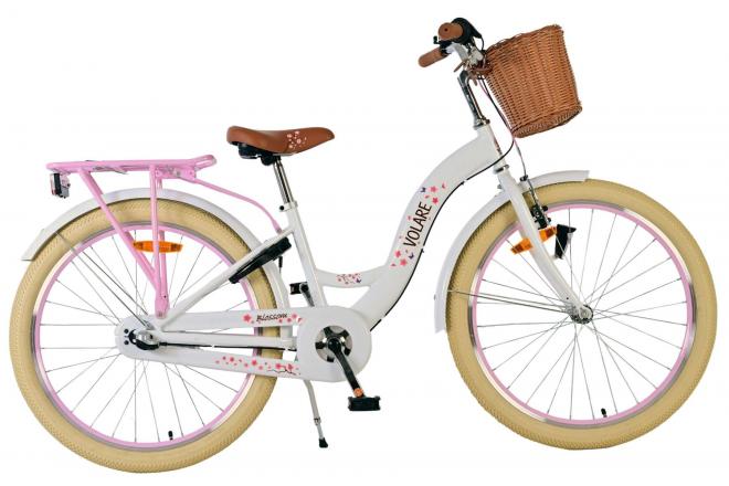 Volare Blossom Children's bike - Girls - 24 inch - White - 3 Gears