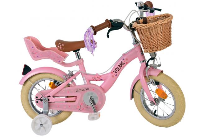 Volare Blossom Children's bike - Girls - 12 inch - Pink - Two hand brakes [CLONE]