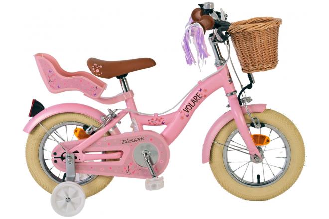 Volare Blossom Children's bike - Girls - 12 inch - Pink - Two hand brakes [CLONE]
