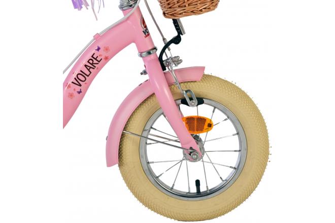 Volare Blossom Children's bike - Girls - 12 inch - Pink - Two hand brakes [CLONE]