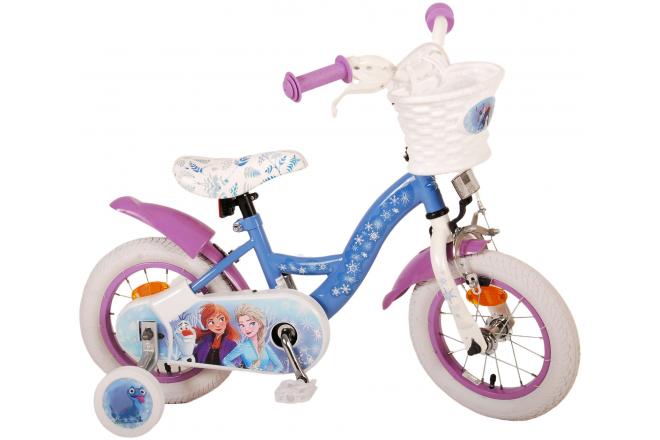 Disney Frozen 2 Children's Bicycle - Girls - 12 inch - Blue / Purple
