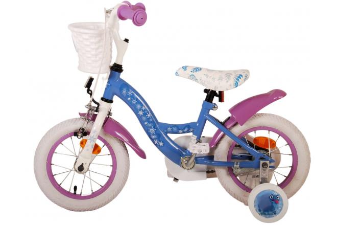 Disney Frozen 2 Children's Bicycle - Girls - 12 inch - Blue / Purple