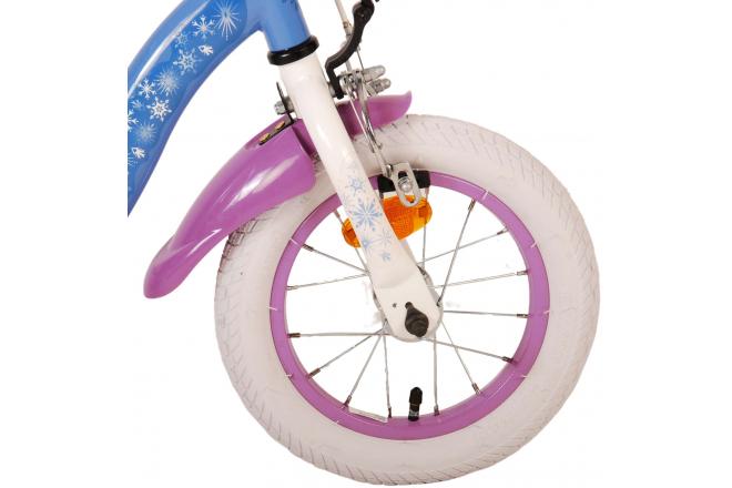 Disney Frozen 2 Children's Bicycle - Girls - 12 inch - Blue / Purple