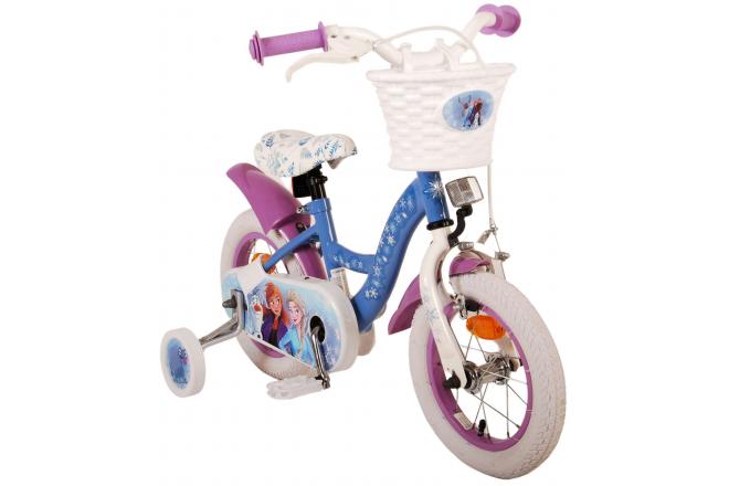 Disney Frozen 2 Children's Bicycle - Girls - 12 inch - Blue / Purple