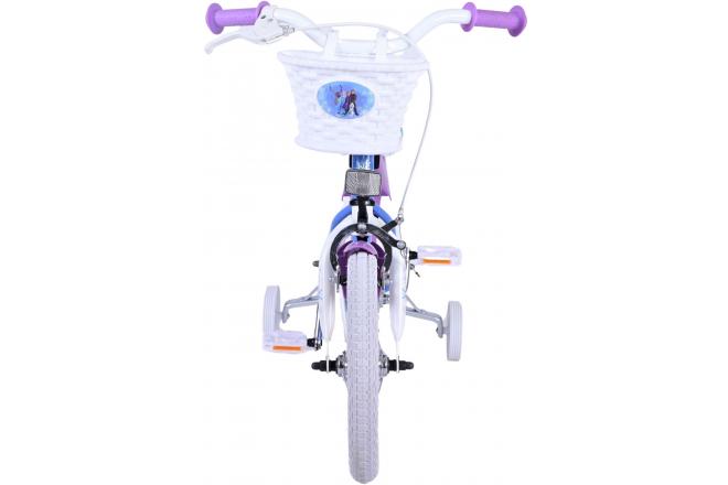 Disney Frozen 2 Children's Bicycle - Girls - 14 inch - Blue / Purple