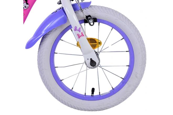 Disney Minnie Kids bike - Girls - 14 inch - Pink - Two hand brakes
