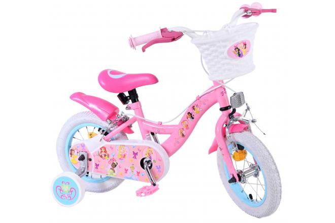 Disney Princess Children's Bike - Girls - 12 inch - Pink - Two Hand Brakes