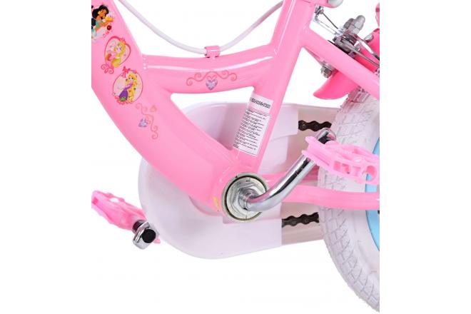 Disney Princess Children's Bike - Girls - 12 inch - Pink - Two Hand Brakes