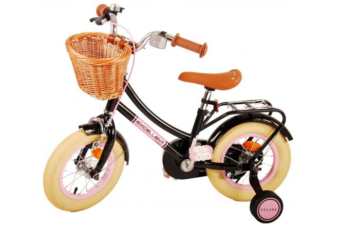 Volare Excellent children's bike - Girls - 12 inch - Black [CLONE]