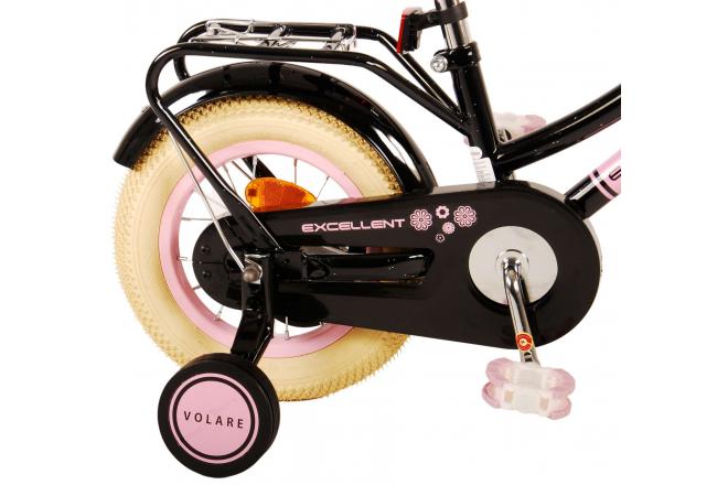Volare Excellent children's bike - Girls - 12 inch - Black [CLONE]