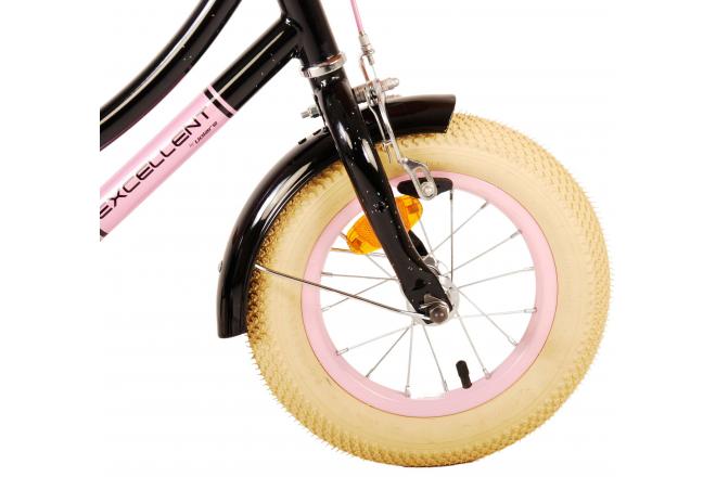Volare Excellent children's bike - Girls - 12 inch - Black [CLONE]