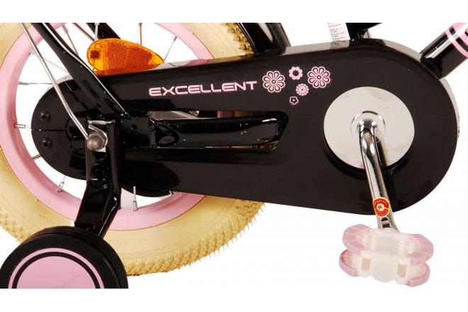 Volare Excellent children's bike - Girls - 12 inch - Black [CLONE]