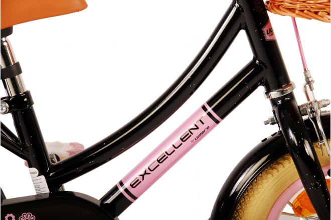 Volare Excellent children's bike - Girls - 12 inch - Black [CLONE]