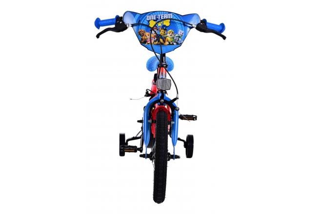 Paw Patrol Children's Bicycle - Boys - 14 inch - Blue - Two handbrakes