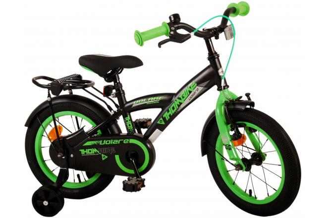 Volare Thombike children's bike - boys - 14 inch - Black Green [CLONE]