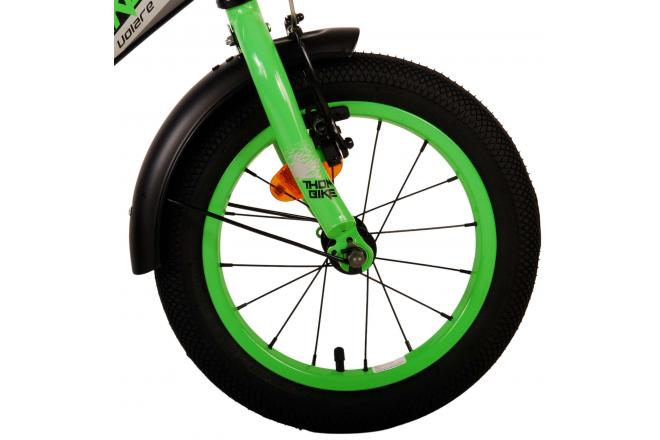Volare Thombike children's bike - boys - 14 inch - Black Green [CLONE]