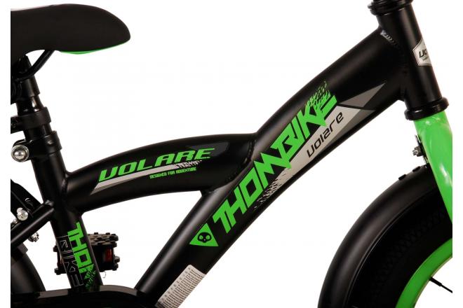 Volare Thombike children's bike - boys - 14 inch - Black Green [CLONE]